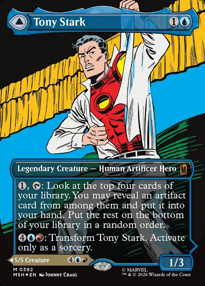 Tony Stark // The Invincible Iron Man - Marvel Super Heroes (MSH)