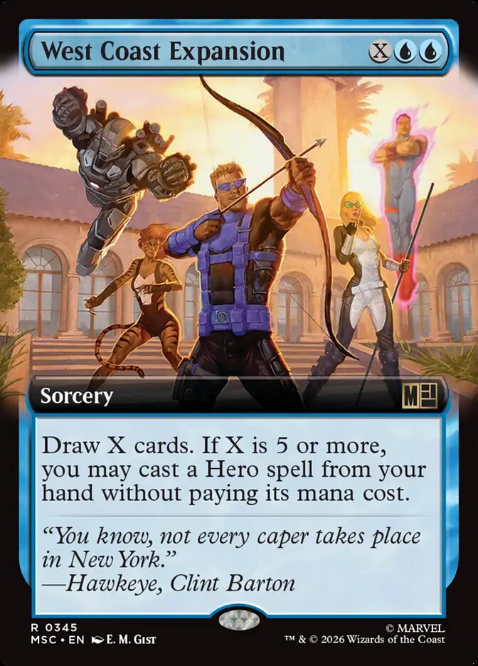 West Coast Expansion - Marvel Super Heroes Commander (MSC)
