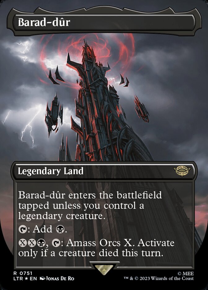 Barad-dûr - The Lord of the Rings: Tales of Middle-earth (LTR)