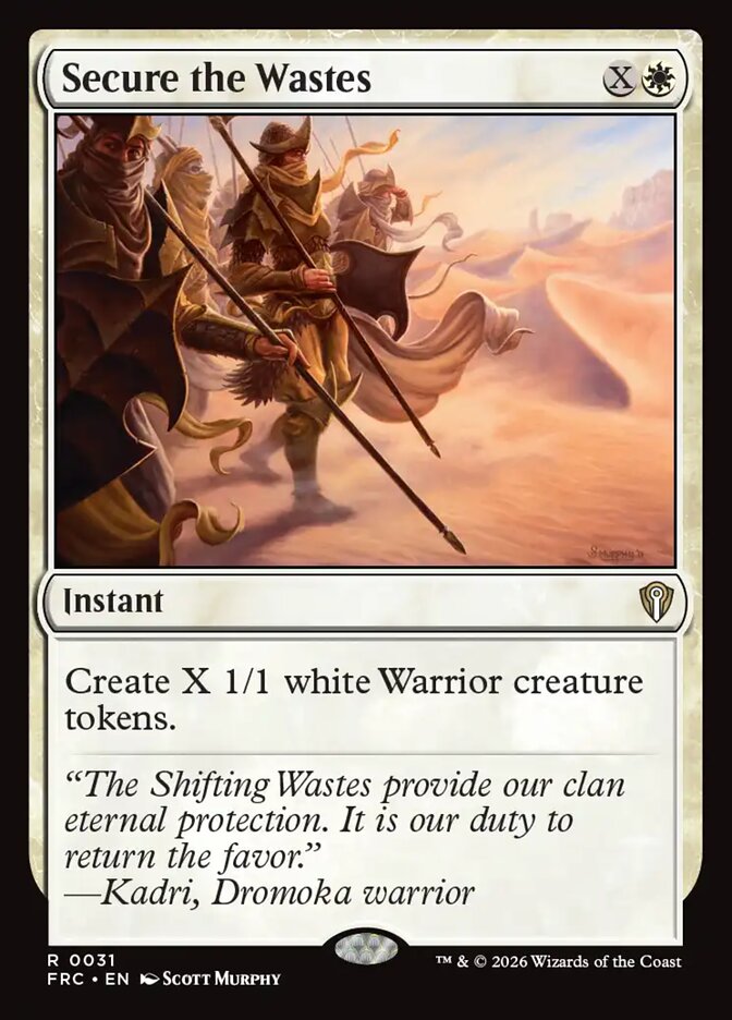 Secure the Wastes - Reality Fracture Commander (FRC)
