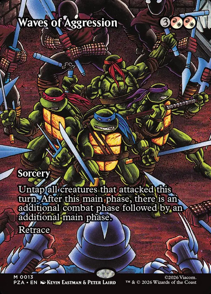 Waves of Aggression #13 - Teenage Mutant Ninja Turtles Source Material (PZA)