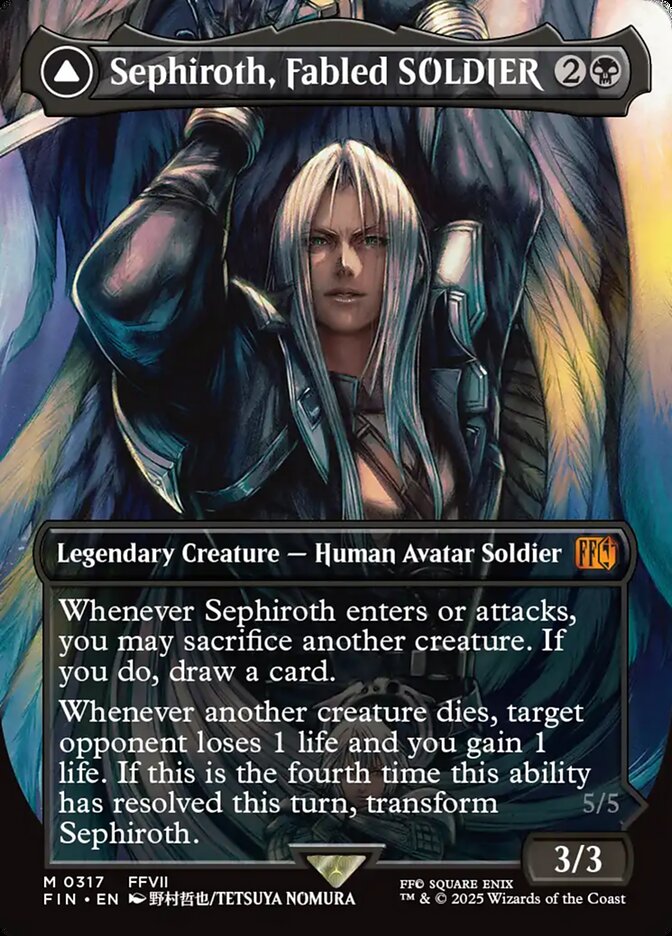 Sephiroth, Fabled SOLDIER // Sephiroth, One-Winged Angel - Final Fantasy (FIN)