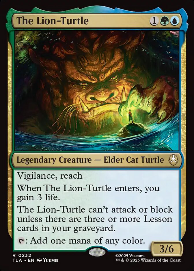 The Lion-Turtle - Avatar: The Last Airbender (TLA)