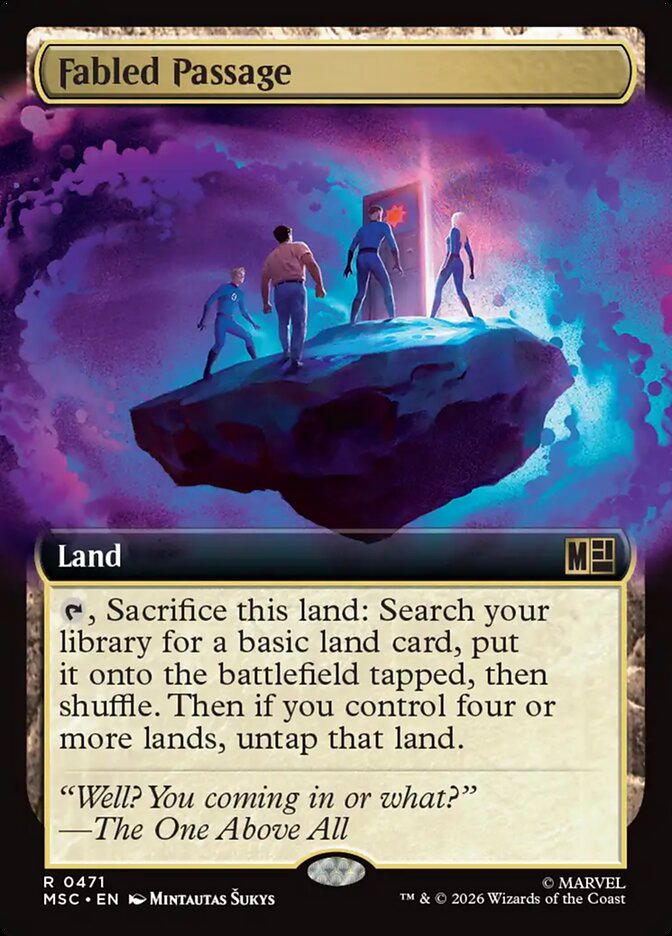 Fabled Passage - Marvel Super Heroes Commander (MSC)