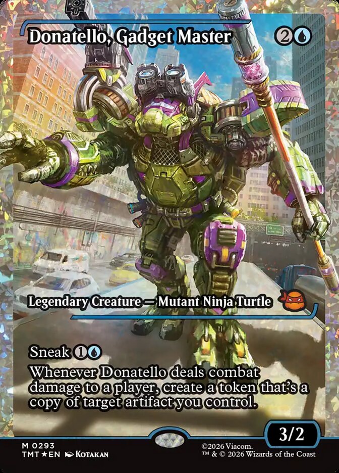 Donatello, Gadget Master #293 - Teenage Mutant Ninja Turtles (TMT)