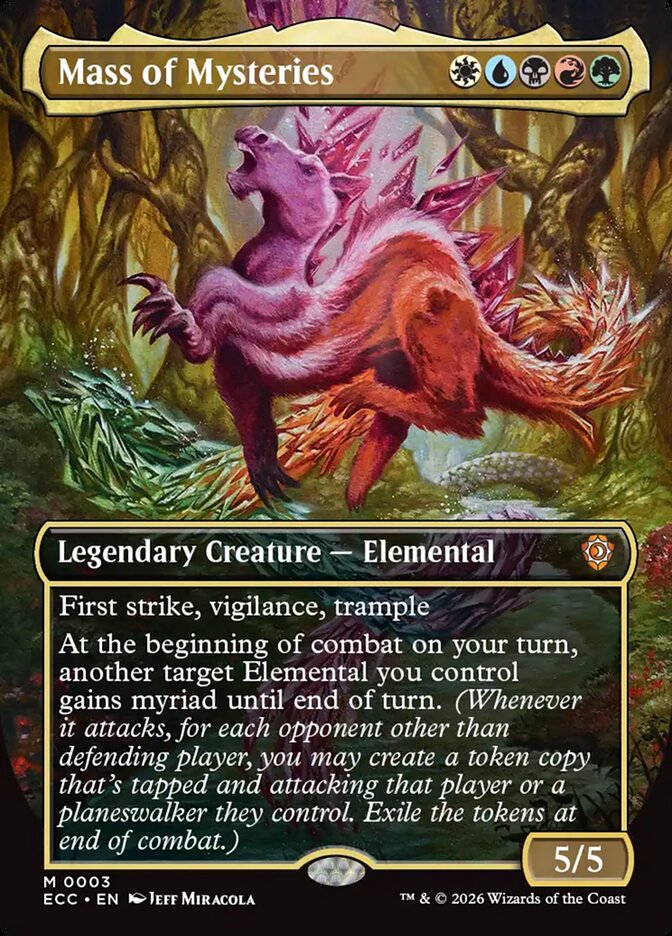 Mass of Mysteries #3 - Lorwyn Eclipsed Commander (ECC)