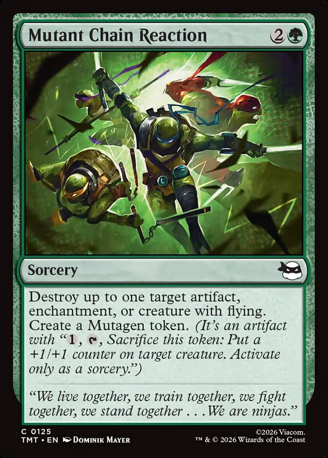 Mutant Chain Reaction - Teenage Mutant Ninja Turtles (TMT)