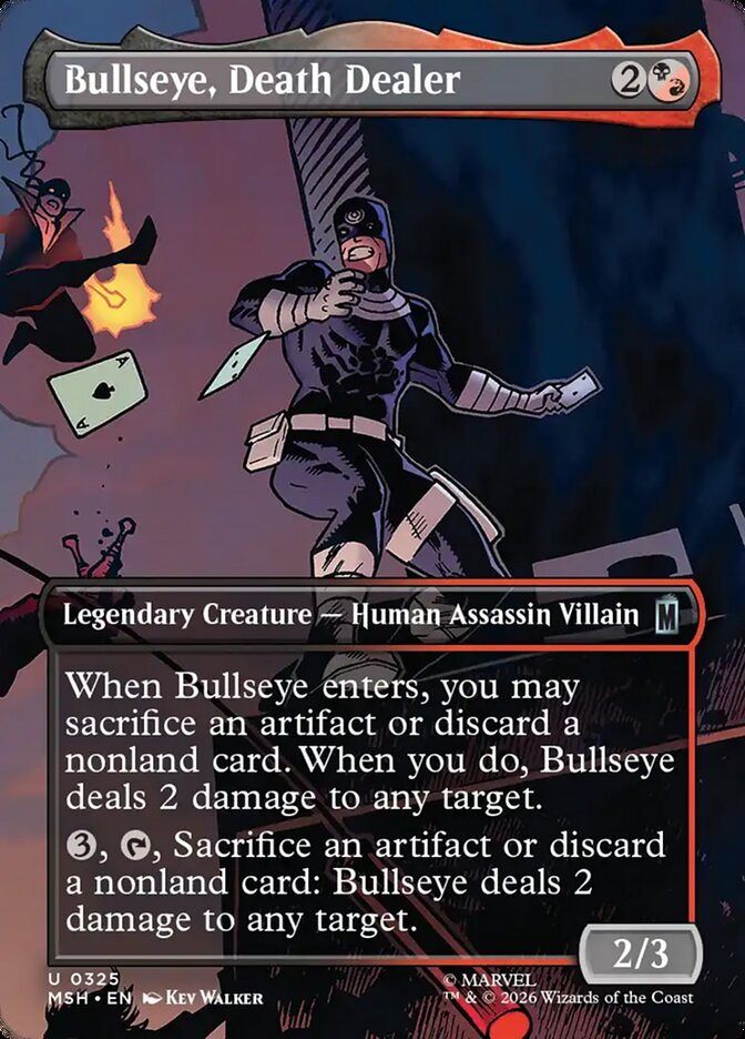 Bullseye, Death Dealer - Marvel Super Heroes (MSH)