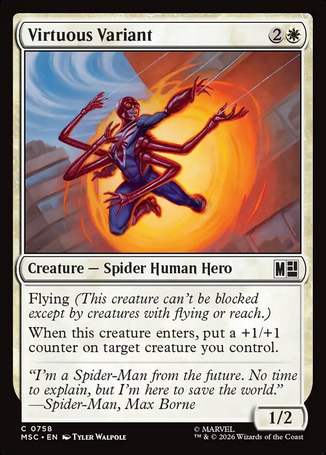 Virtuous Variant - Marvel Super Heroes Commander (MSC)