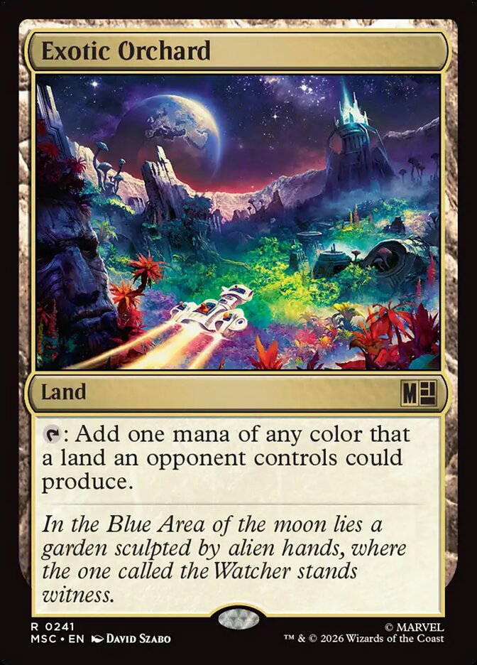 Exotic Orchard - Marvel Super Heroes Commander (MSC)