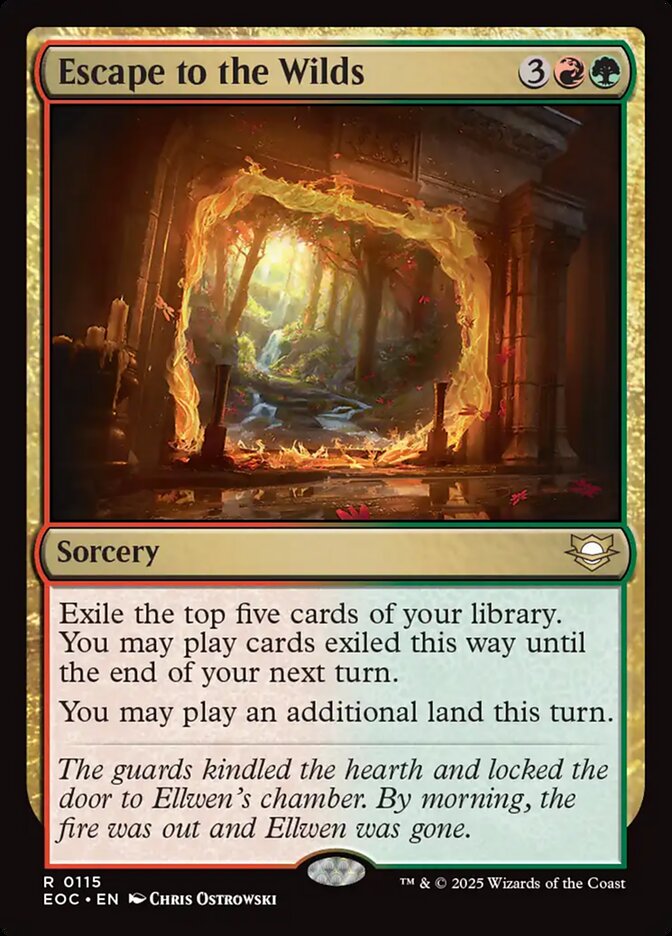 Escape to the Wilds - Edge of Eternities Commander (EOC)