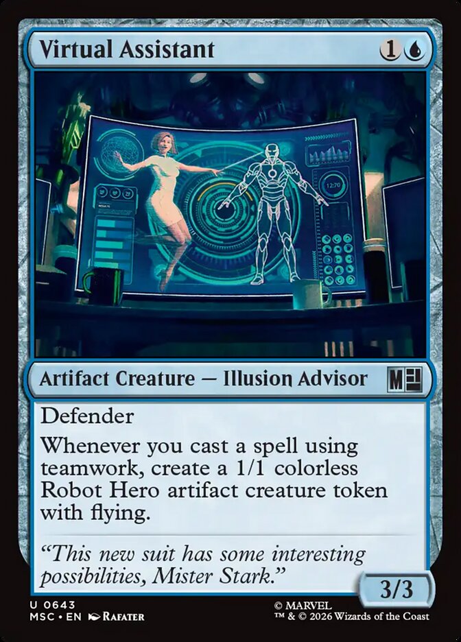 Virtual Assistant - Marvel Super Heroes Commander (MSC)