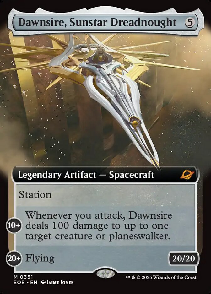 Dawnsire, Sunstar Dreadnought #351 - Edge of Eternities (EOE)