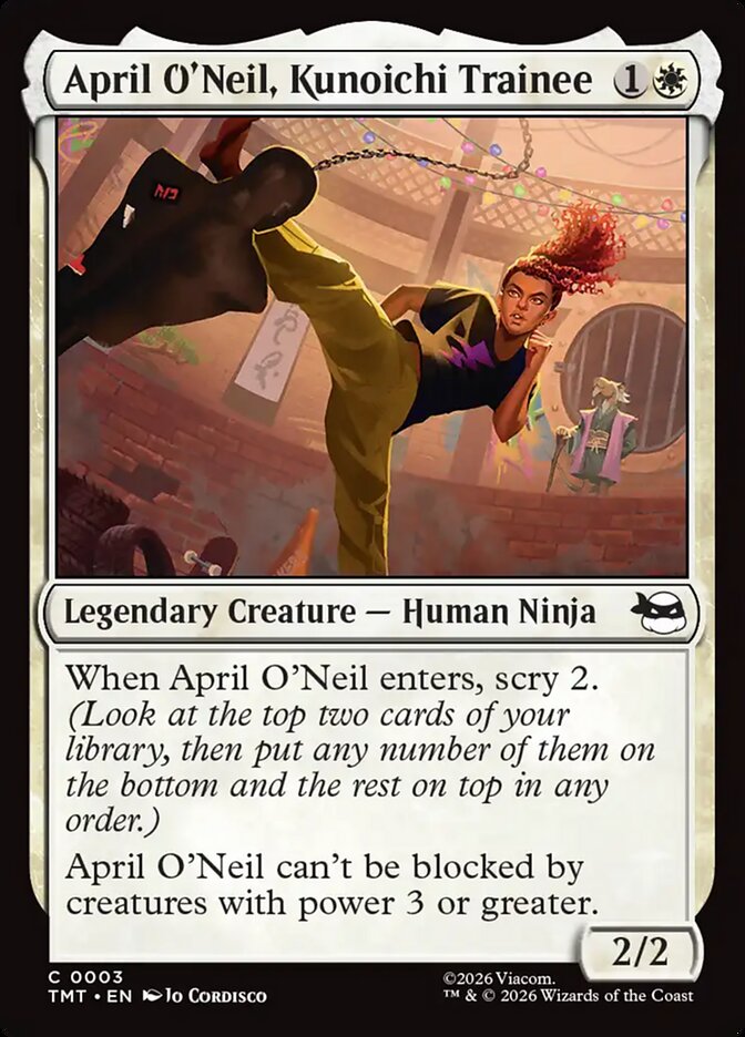 April O'Neil, Kunoichi Trainee #3 - Teenage Mutant Ninja Turtles (TMT)
