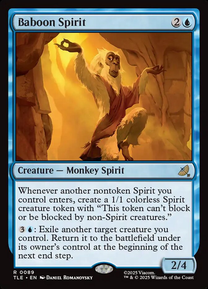 Baboon Spirit #89 - Avatar: The Last Airbender Eternal (TLE)