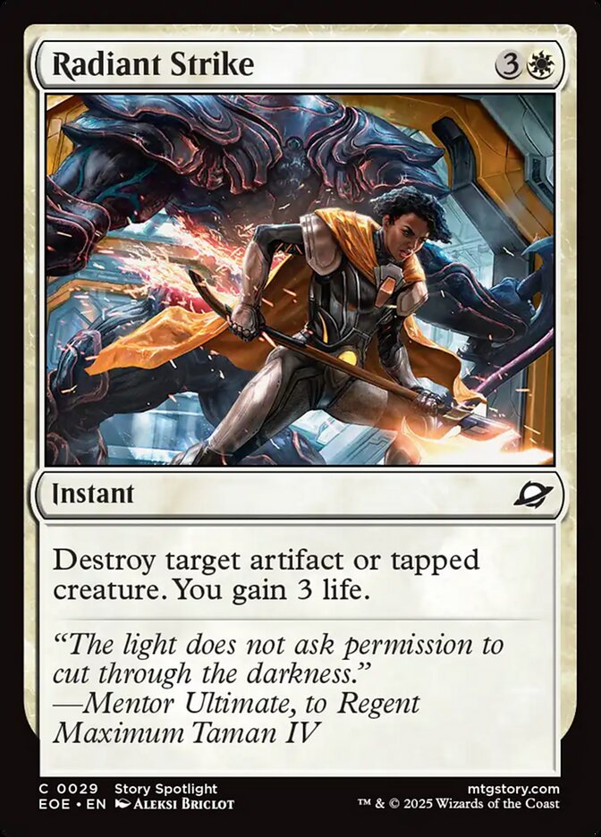 Radiant Strike - Edge of Eternities (EOE)
