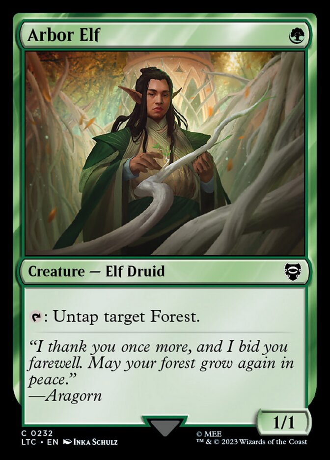 Arbor Elf #232 - Tales of Middle-earth Commander (LTC)