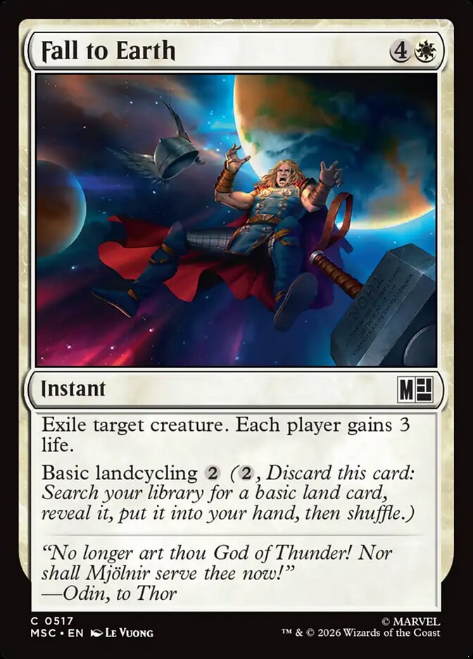 Fall to Earth - Marvel Super Heroes Commander (MSC)