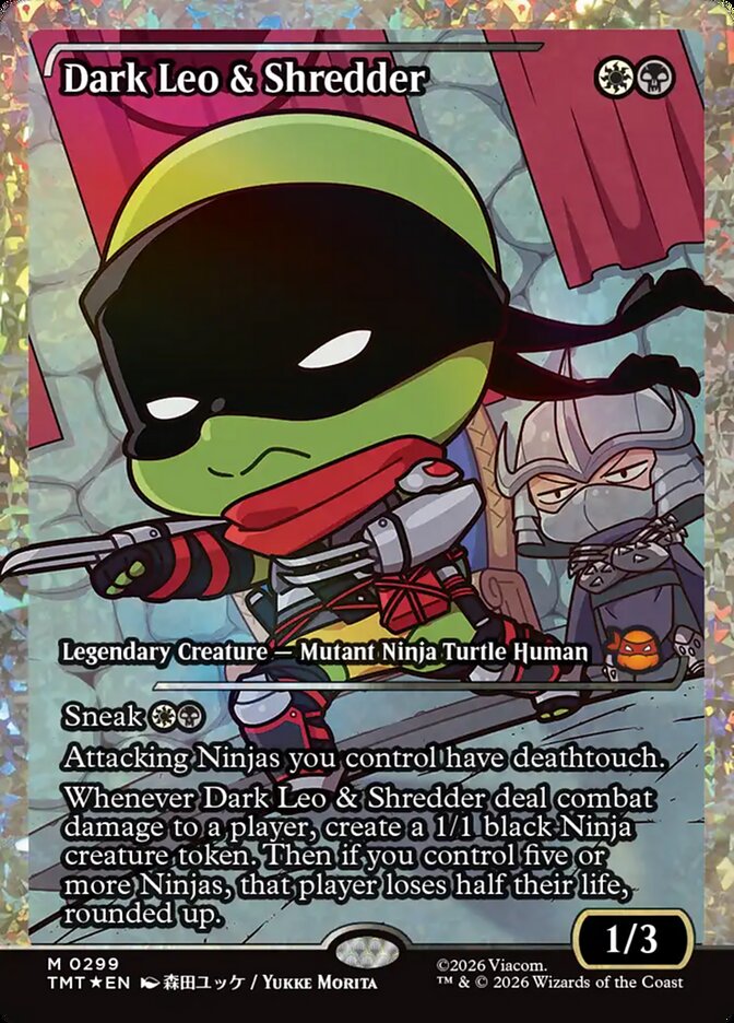 Dark Leo & Shredder #299 - Teenage Mutant Ninja Turtles (TMT)