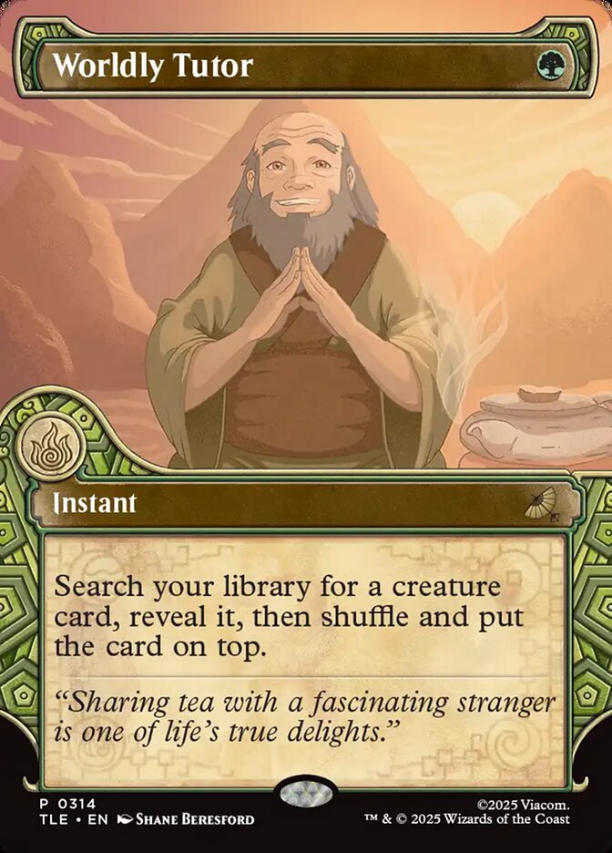 Worldly Tutor #314 - Avatar: The Last Airbender Eternal (TLE)