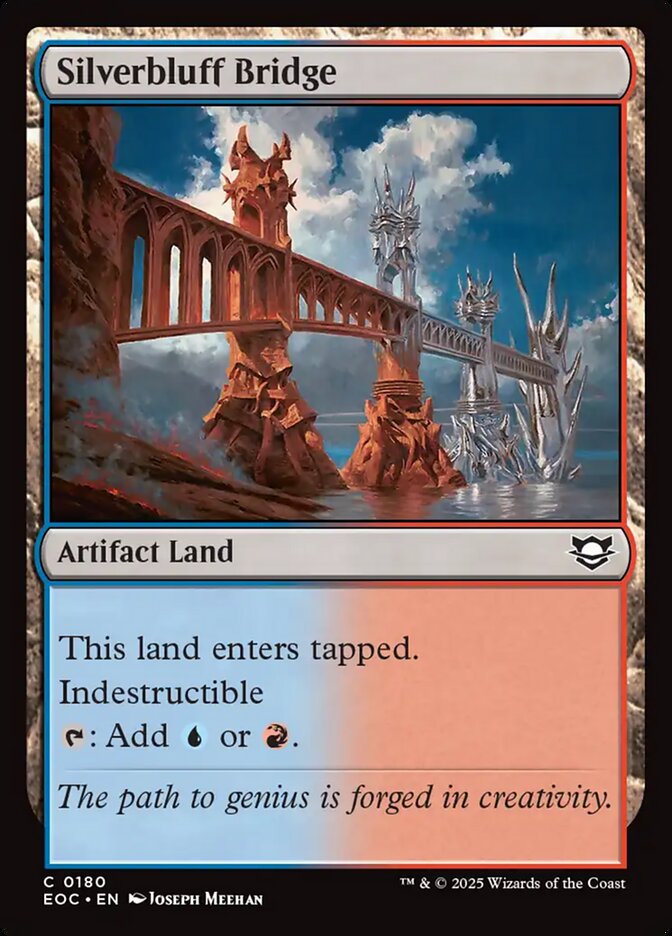 Silverbluff Bridge #180 - Edge of Eternities Commander (EOC)