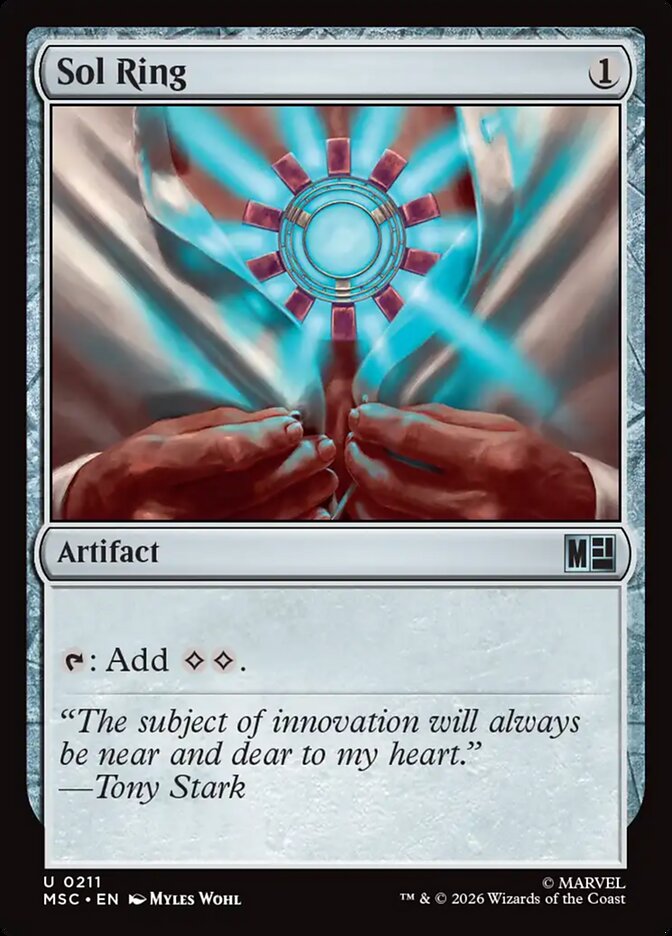 Sol Ring - Marvel Super Heroes Commander (MSC)