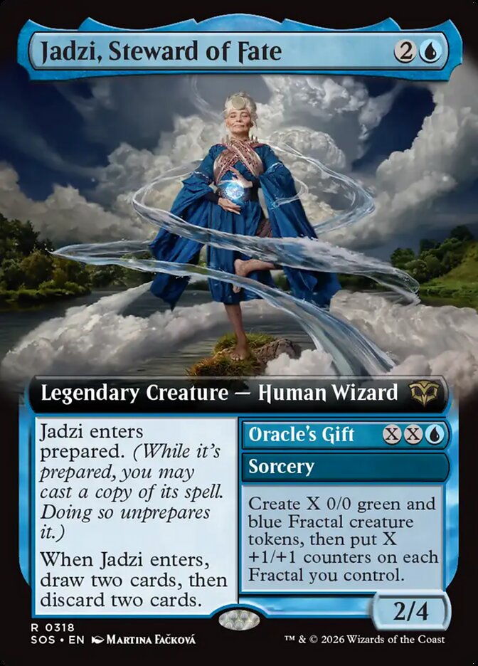 Jadzi, Steward of Fate // Oracle's Gift - Secrets of Strixhaven (SOS)
