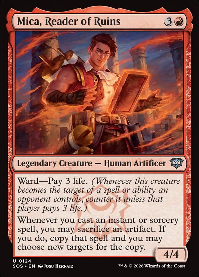 Mica, Reader of Ruins - Secrets of Strixhaven (SOS)