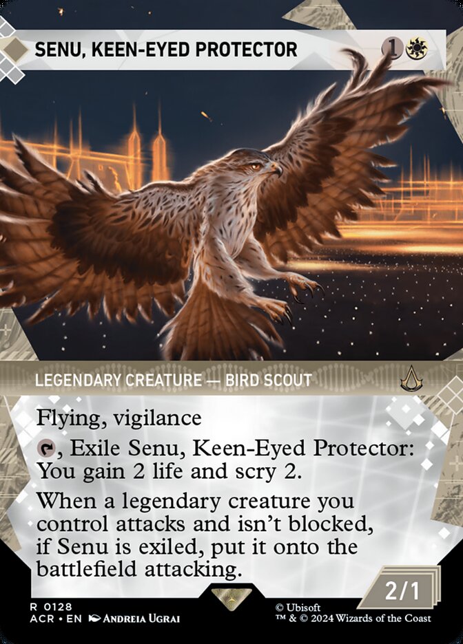 Senu, Keen-Eyed Protector #128 - Assassin's Creed (ACR)