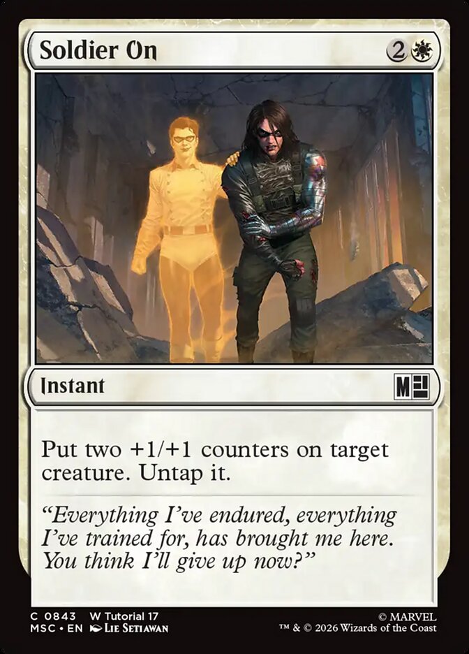 Soldier On - Marvel Super Heroes Commander (MSC)