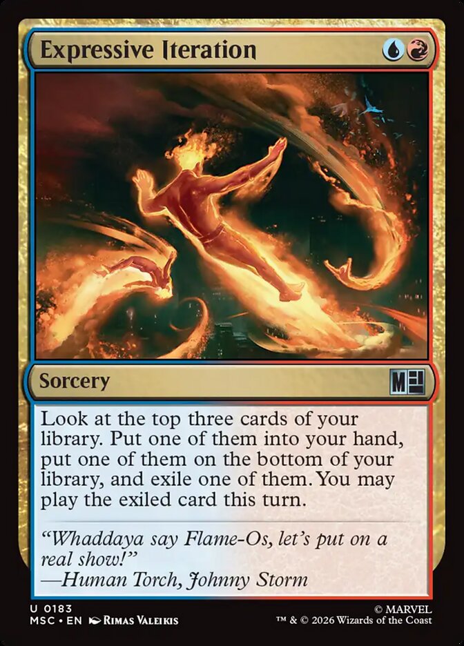Expressive Iteration - Marvel Super Heroes Commander (MSC)