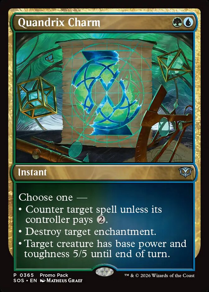 Quandrix Charm - Secrets of Strixhaven (SOS)