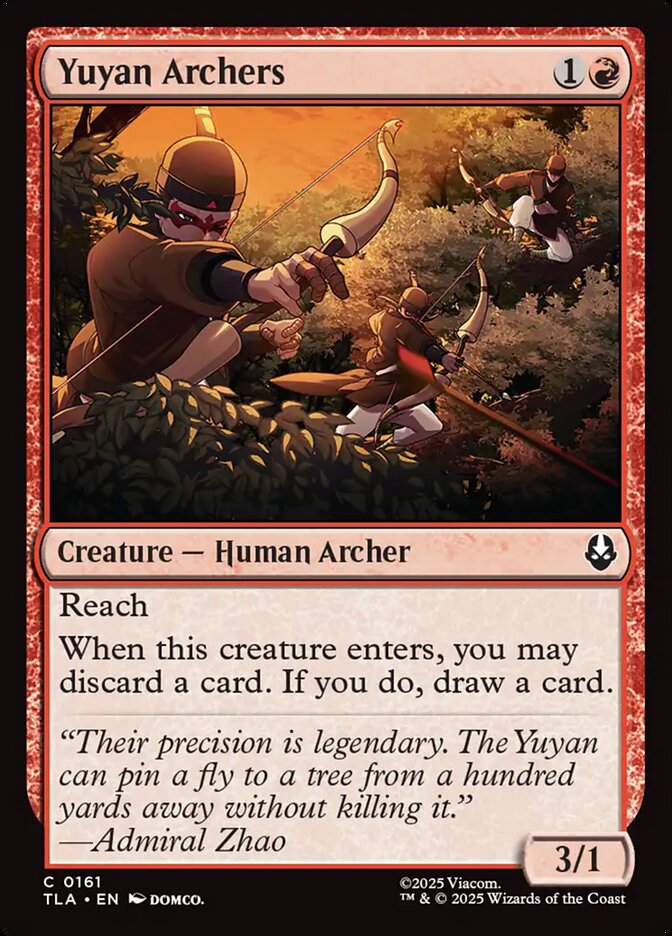 Yuyan Archers #161 - Avatar: The Last Airbender (TLA)