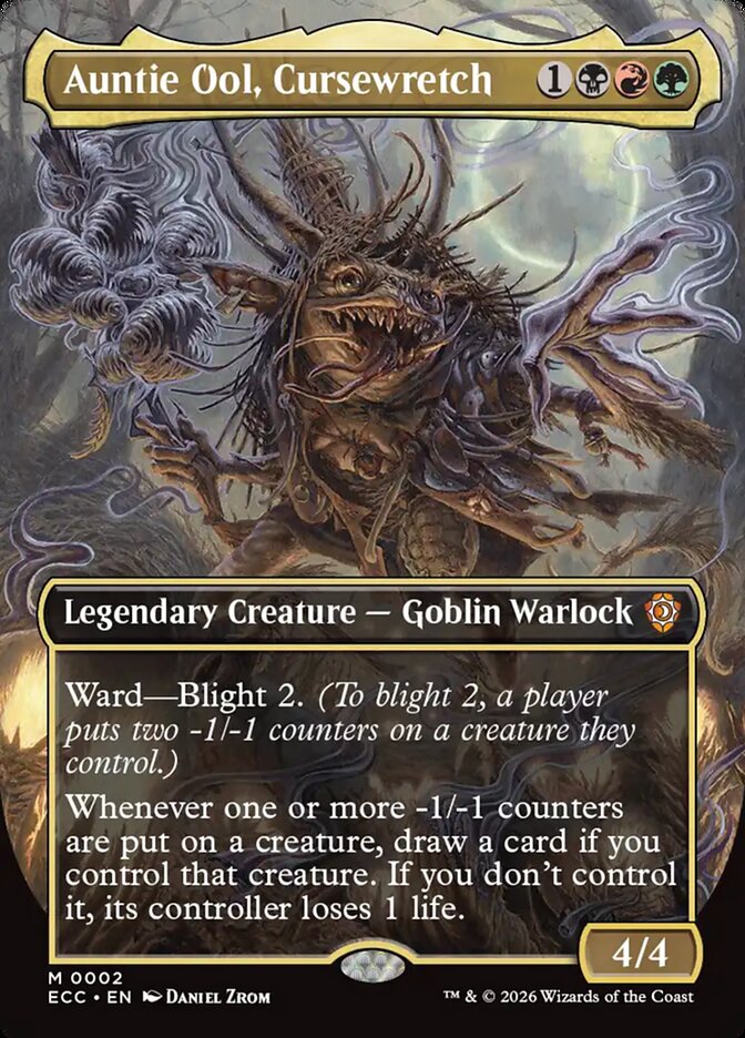 Auntie Ool, Cursewretch #2 - Lorwyn Eclipsed Commander (ECC)