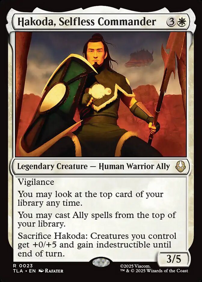 Hakoda, Selfless Commander - Avatar: The Last Airbender (TLA)