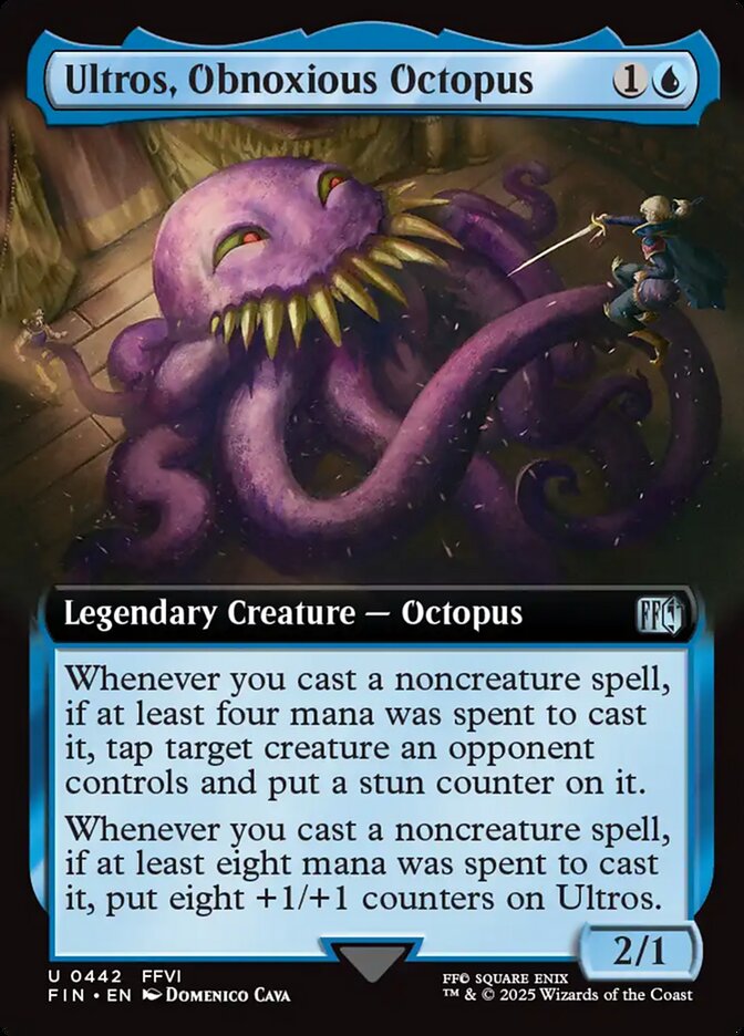 Ultros, Obnoxious Octopus - Final Fantasy (FIN)