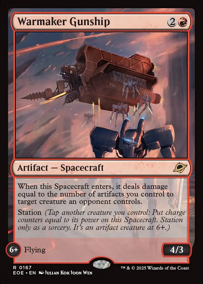 Warmaker Gunship - Edge of Eternities (EOE)