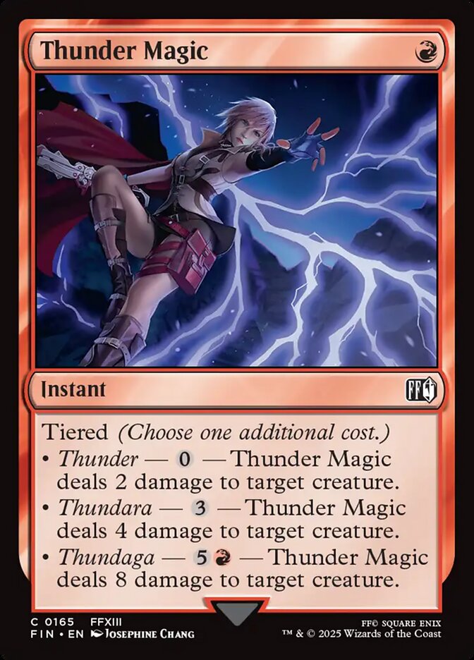 Thunder Magic - Final Fantasy (FIN)