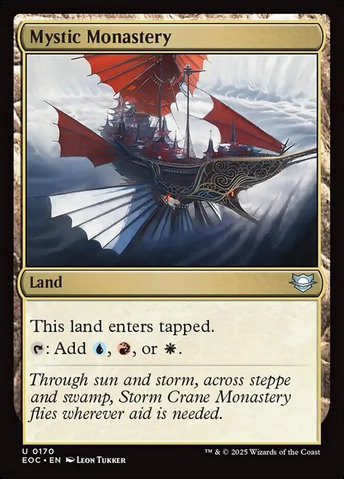 Mystic Monastery - Edge of Eternities Commander (EOC)