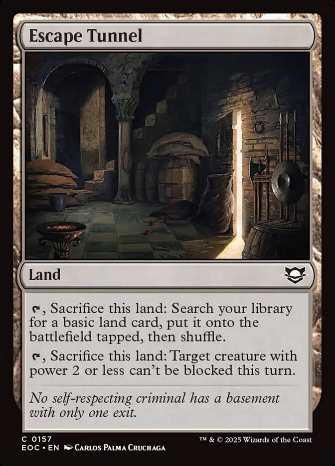 Escape Tunnel - Edge of Eternities Commander (EOC)