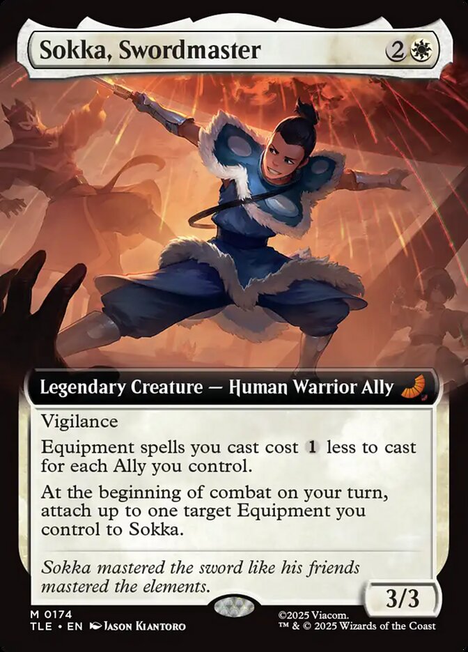 Sokka, Swordmaster #174 - Avatar: The Last Airbender Eternal (TLE)