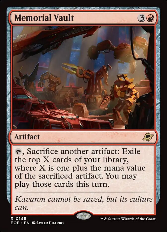 Memorial Vault - Edge of Eternities (EOE)