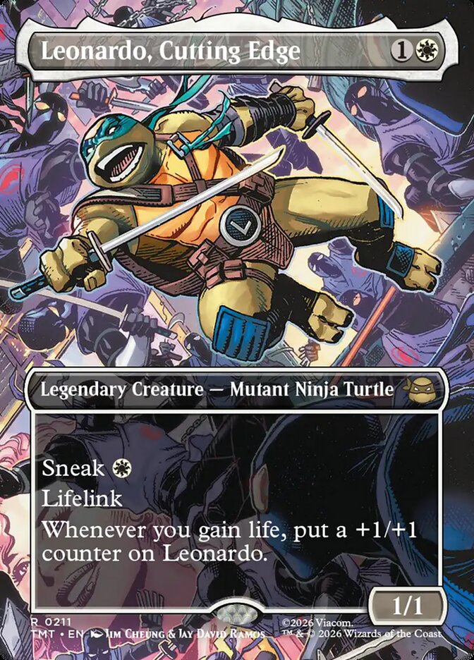 Leonardo, Cutting Edge - Teenage Mutant Ninja Turtles (TMT)