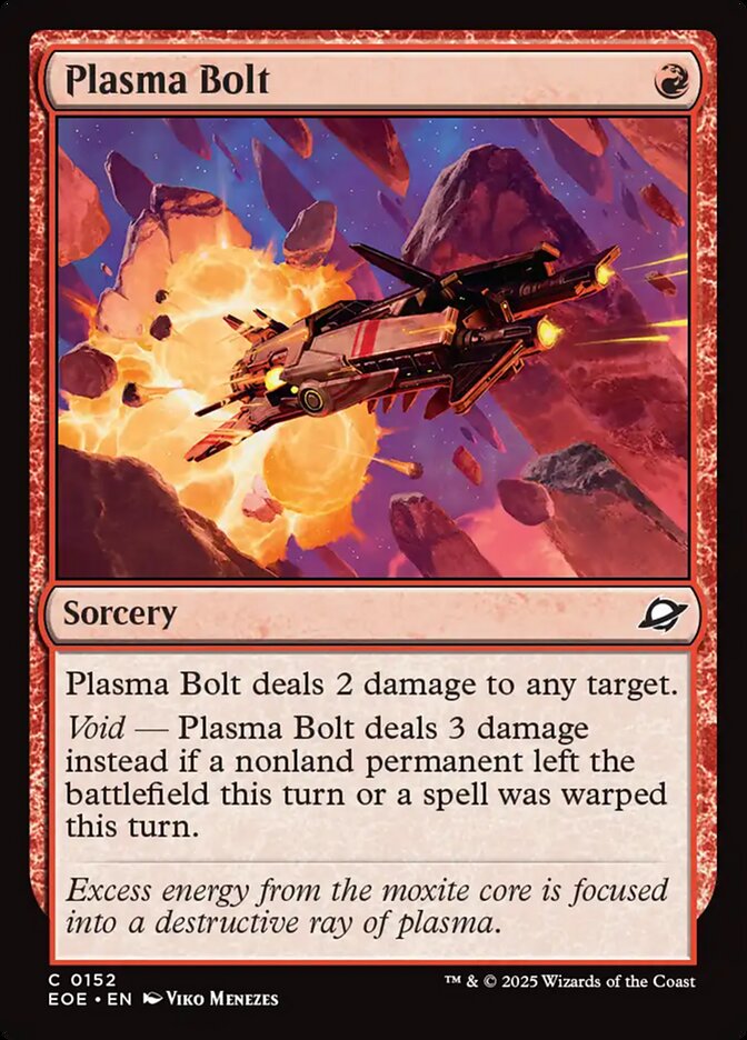Plasma Bolt - Edge of Eternities (EOE)