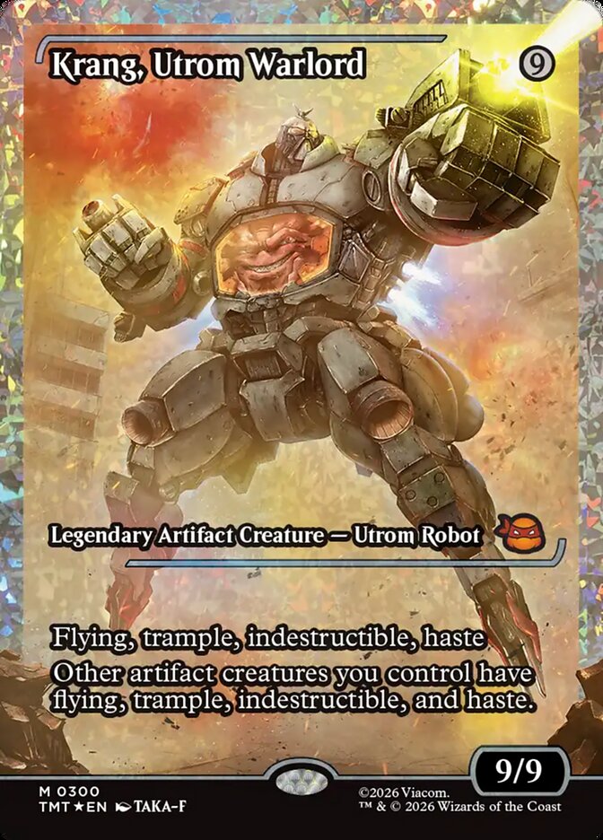 Krang, Utrom Warlord #300 - Teenage Mutant Ninja Turtles (TMT)