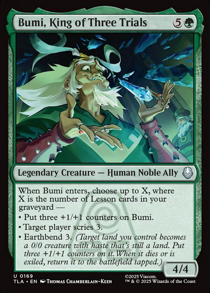 Bumi, King of Three Trials - Avatar: The Last Airbender (TLA)