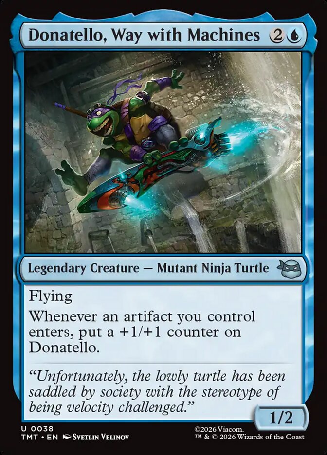Donatello, Way with Machines #38 - Teenage Mutant Ninja Turtles (TMT)