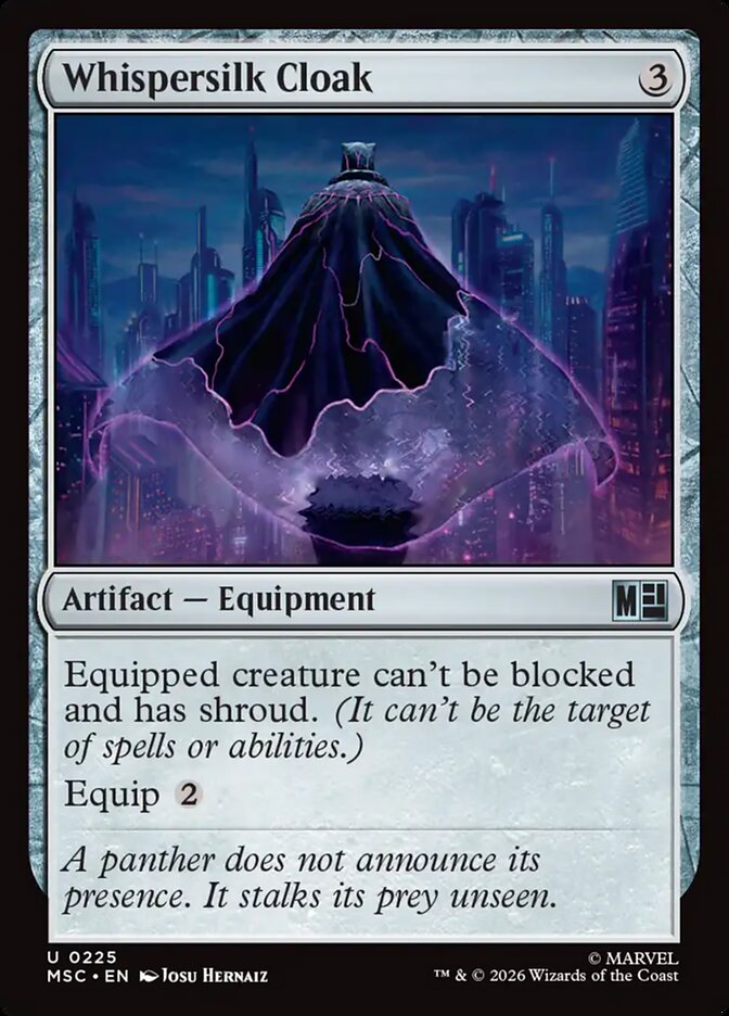 Whispersilk Cloak - Marvel Super Heroes Commander (MSC)