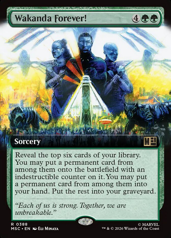 Wakanda Forever! - Marvel Super Heroes Commander (MSC)