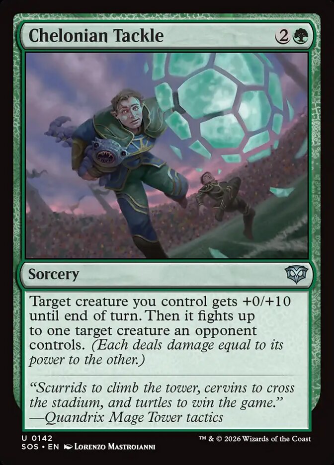 Chelonian Tackle - Secrets of Strixhaven (SOS)